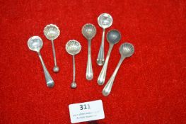 Hallmarked Sterling Silver Mustard Spoons