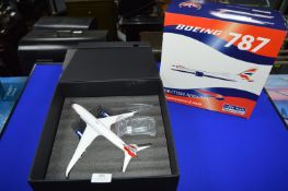 British Airways Diecast Model Boeing 787 (Mint in