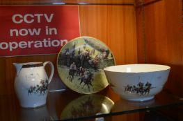 Wedgewood Ralph Lauren Polo Bowl & Jug, and Royal