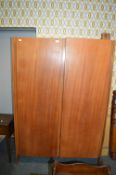 Mahogany Double Wardrobe by Loughborough Furniture