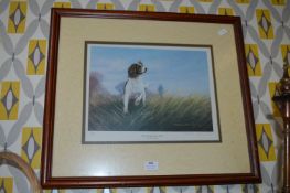 Signed Print by Terrance Macklin of a Springer Spa