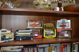 Eight Diecast Model Collectors Vehicles