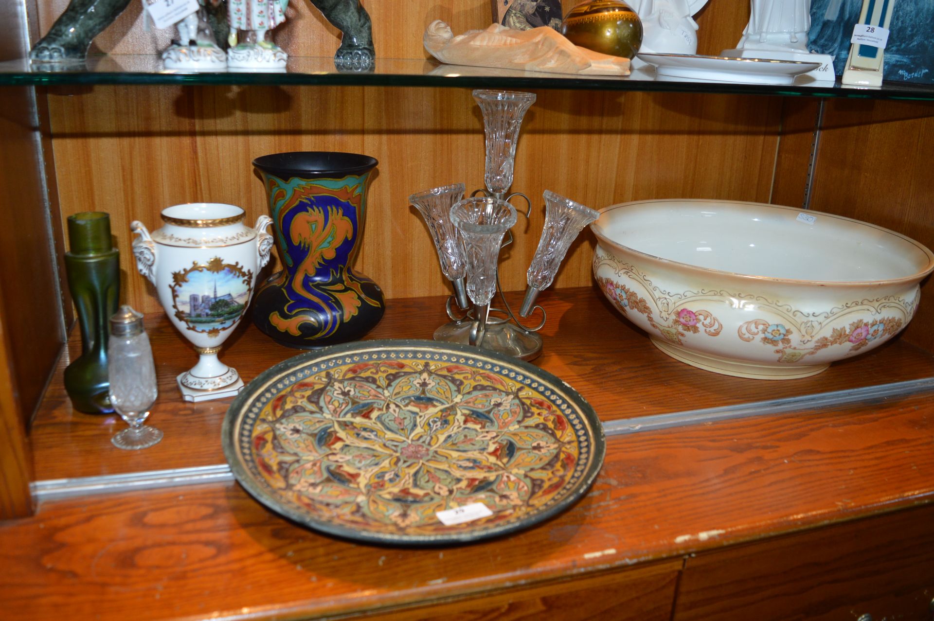 Decorative Pottery and Glassware