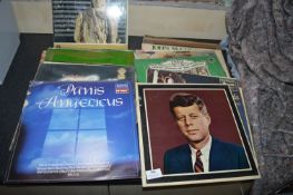 LP Records Including President Kennedy's Famous Sp