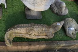 Crocodile Garden Ornament