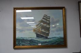 Framed Sailing Print