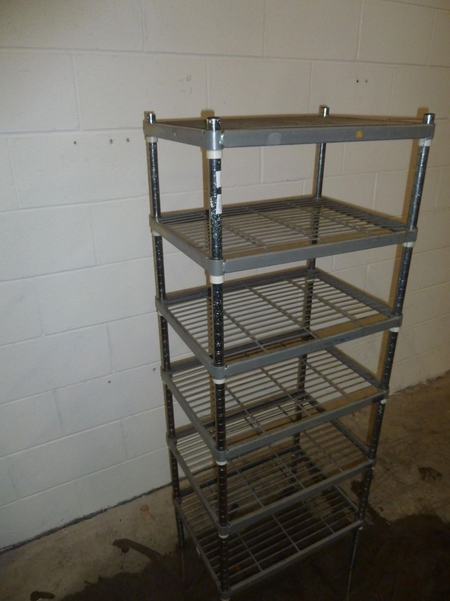 * Wire Racking - 6 shelf 600w 440d x 1660h