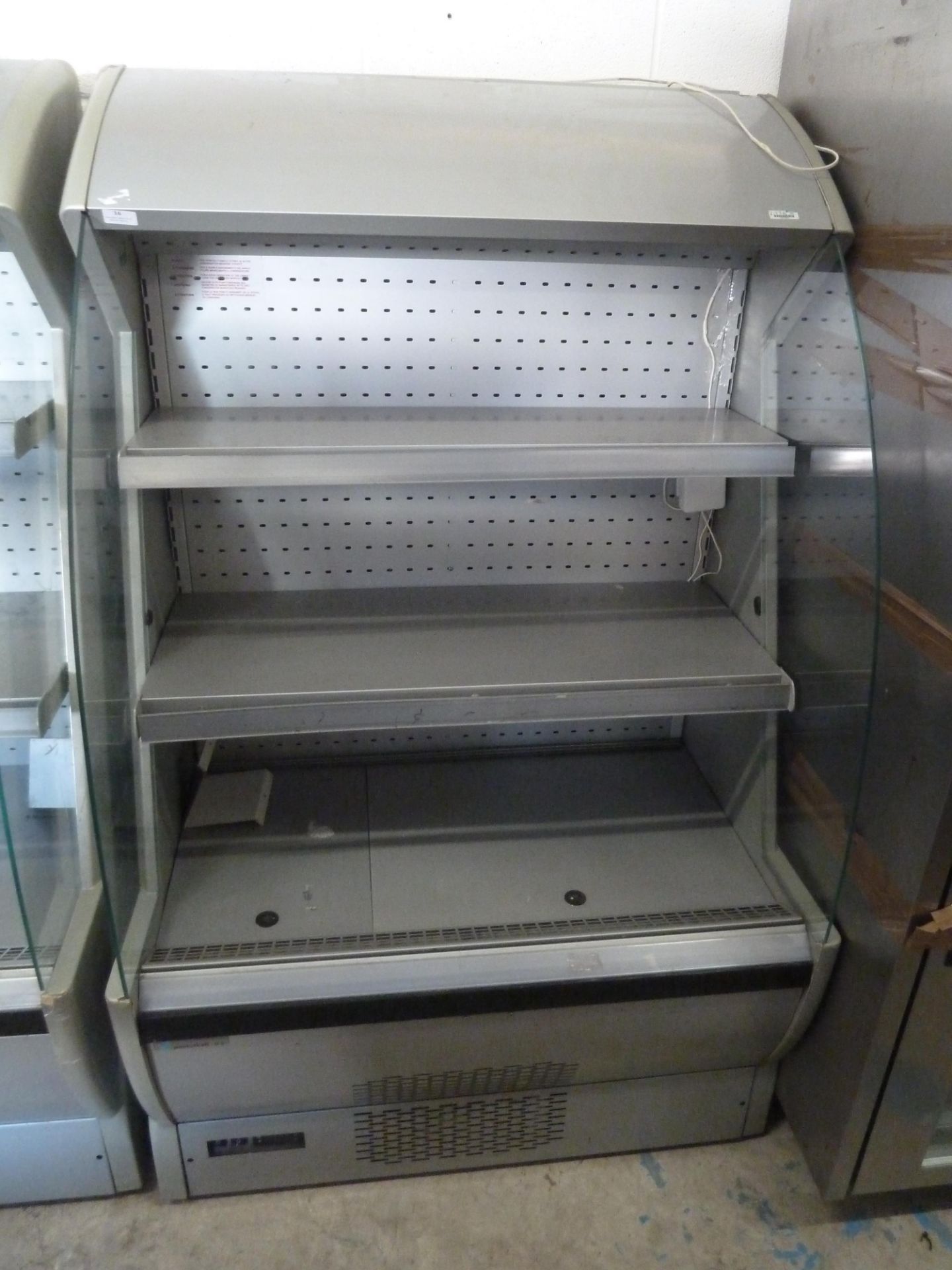 * Pasorkalt A.S multi-deck chiller refrigerated grab and go 3 shelf chiller. 980w x 700d x 1630h