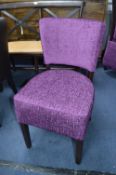 *Darcey Purple Memphis Catering Chair