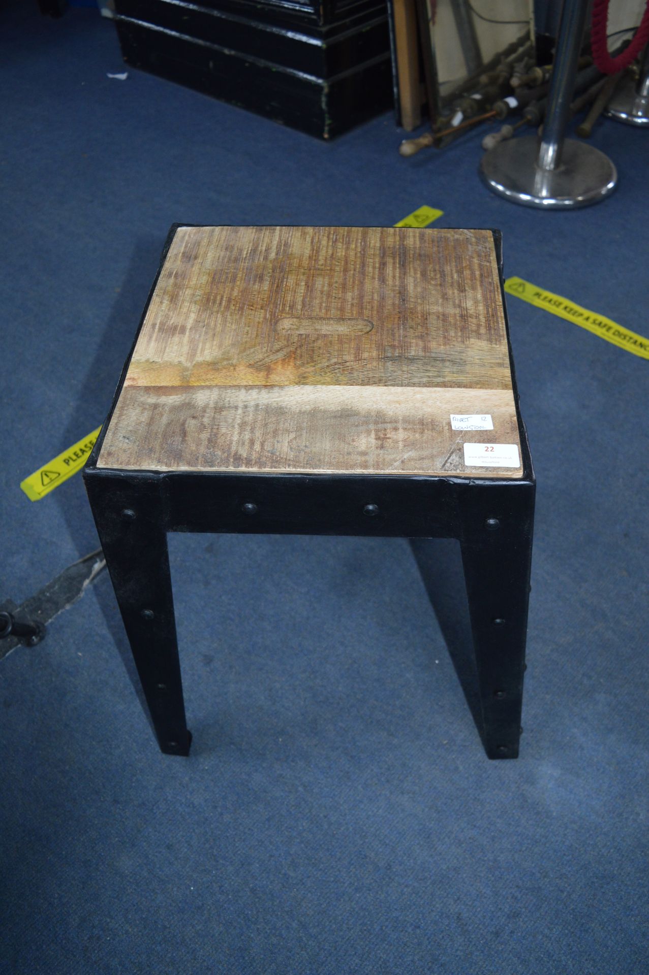 *Rivet Low Stool