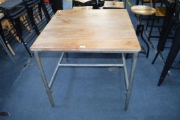 Industrial Style Scaffold Frame Table