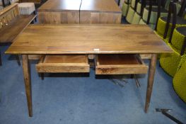 *Retro Two Drawer Desk