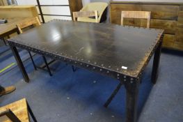 *Rivet Dining Table (distressed)