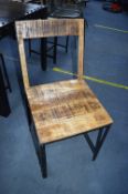 *Industrial Style Side Chair