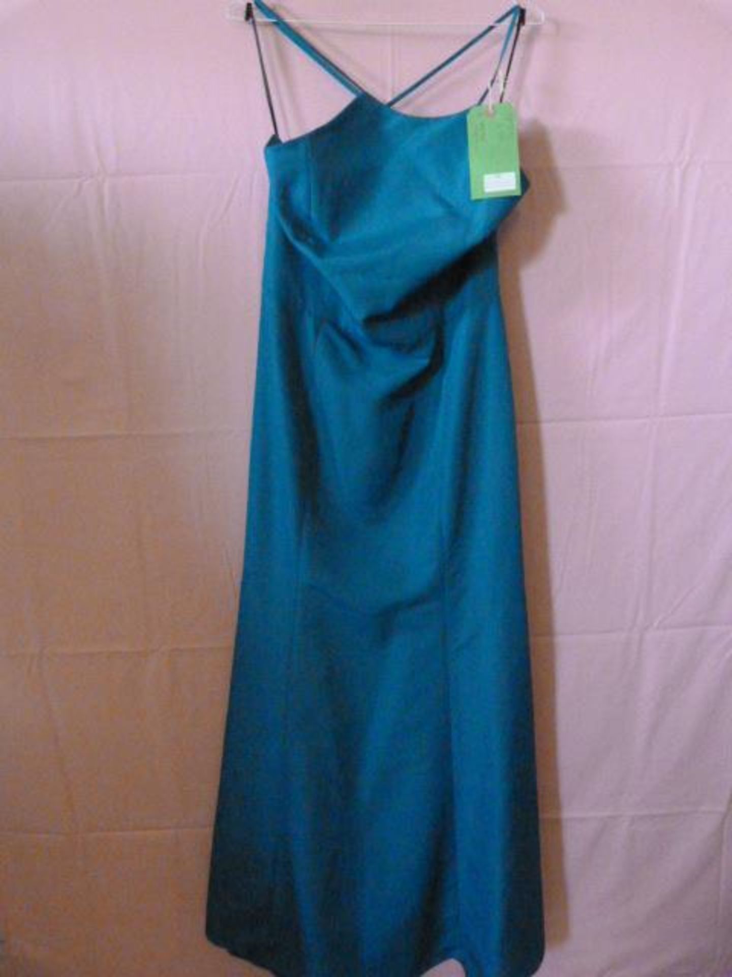 *Dessy Collection Size: 14 Vintage Teal Bridesmaid