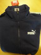 *Puma Size: S Navy Tracksuit Top