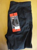 *KS Size: M Black Reflective Leggings