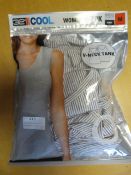 *32° Cool Women's Size: M V-Neck Tank Top 2pk