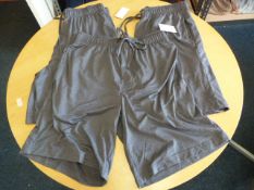 *32° Cool Size: S Men Heather Grey/Black Shorts 3p