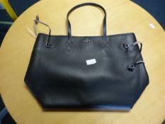 *Lodis Bliss Black Leather Tote