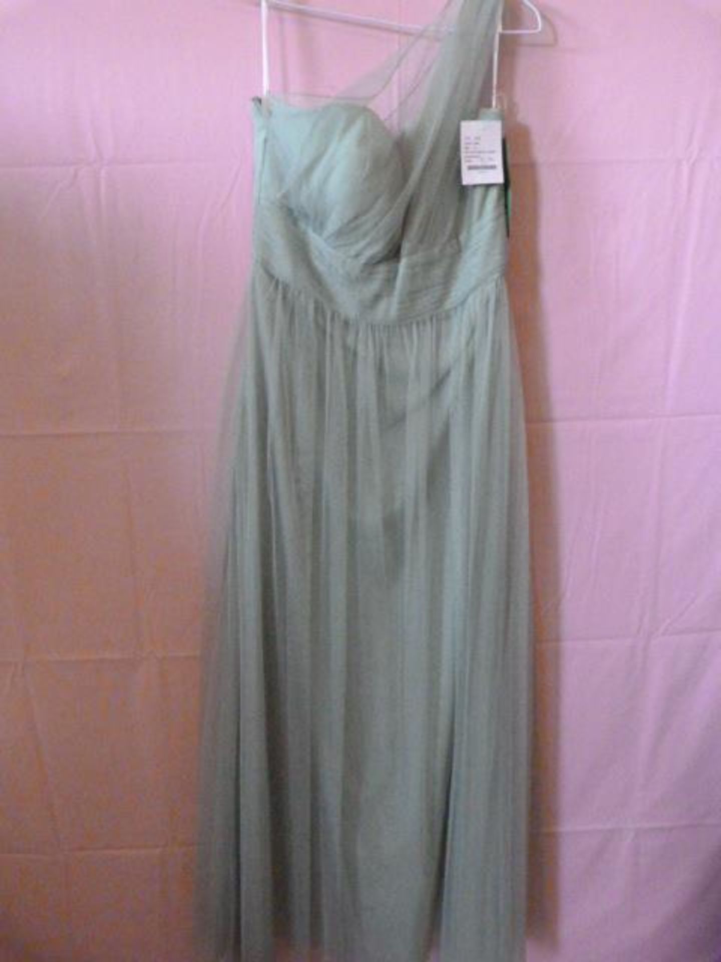 *Dessy Collection Size: 14 Seagrass Bridesmaid Dre