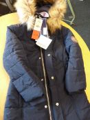 *Andy & Evan Childs Navy Coat Size: M 7-8 years