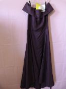 *Dessy Group Size: 8 Aubergine Bridesmaid Dress