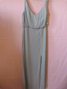 *Thread Size: 6 Platinum Bridesmaid Dress