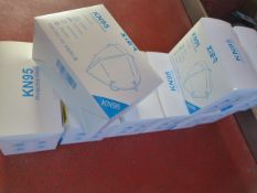 10 Boxes of 20 Xier KN95 Protective Masks