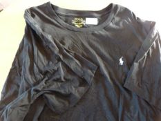 *Ralph Lauren Size: XL Black Crew-Neck Top