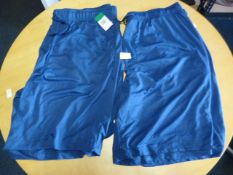 *32° Cool Size: XL Mens Heather Blue/Grey Shorts 2