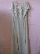 *Jenny Yoo Georgette Size: 10 Oyster Bridesmaid Dr