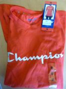 *Champion Size: M Red T-Shirt