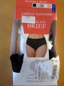 *Carole Hochman Size: L Seamless Briefs 4pk