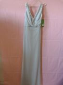 *Thread Size: 6 Mist Bridesmaid Dress