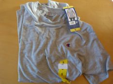 *Champion Size: S Grey Crew-Neck Top