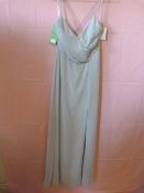 *Thread Size: 12 Mist Bridesmaid Dress