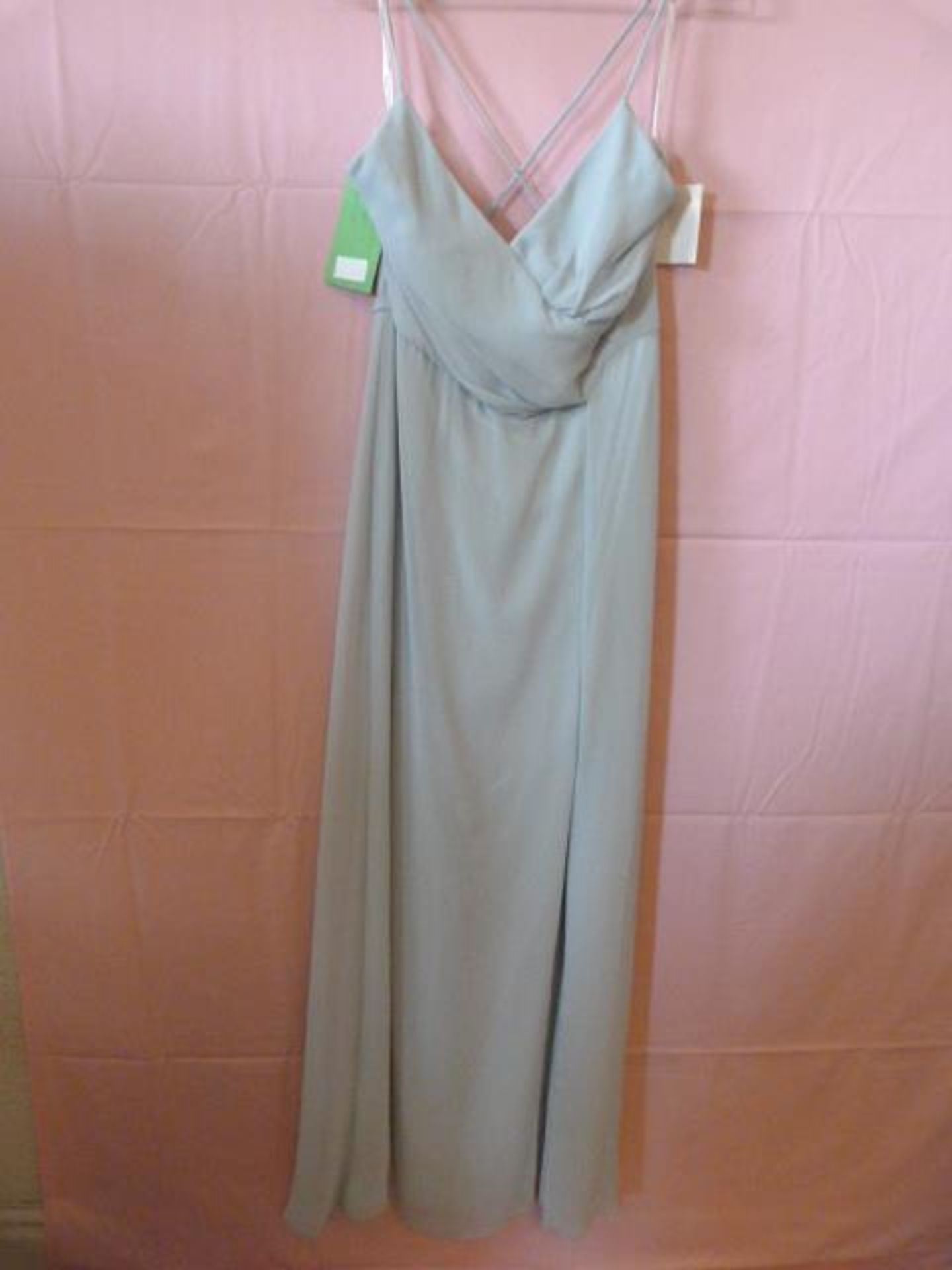 *Thread Size: 12 Mist Bridesmaid Dress