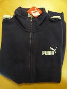 *Puma Size: S Navy Tracksuit Top