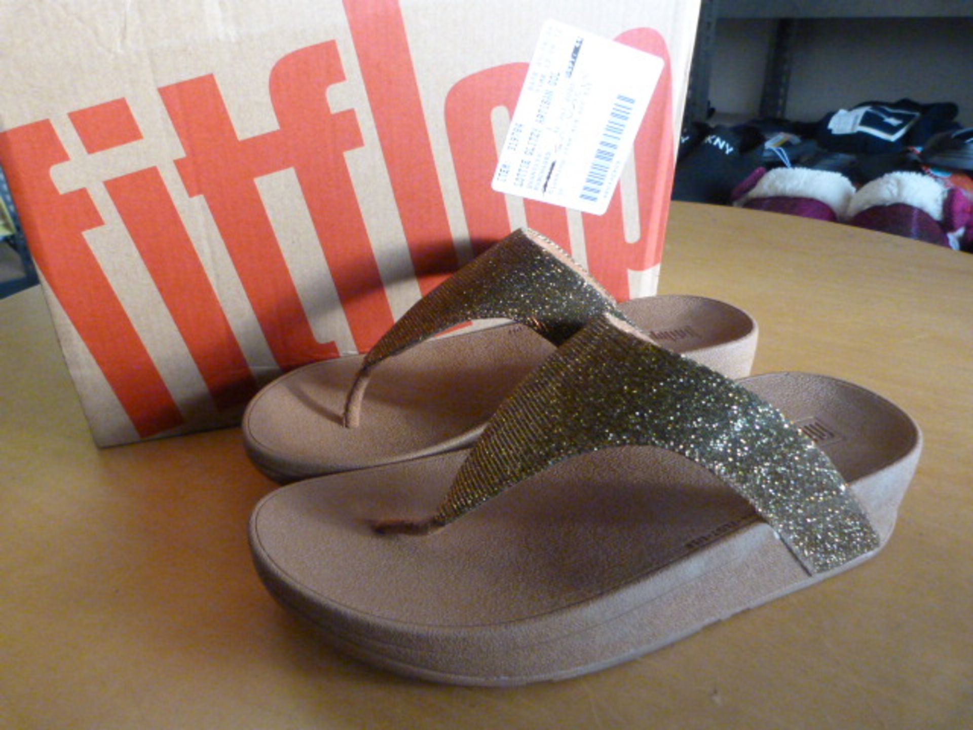 *Fit Flop Gold Shoes Size: 6