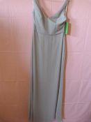 *Thread Size: 6 Platinum Bridesmaid Dress