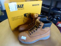 *Dewalt Mason Steel Toed Work Boots Size: 10 (Hone