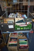 Cage Lot of Hardback Books; Shipping, History, Gar
