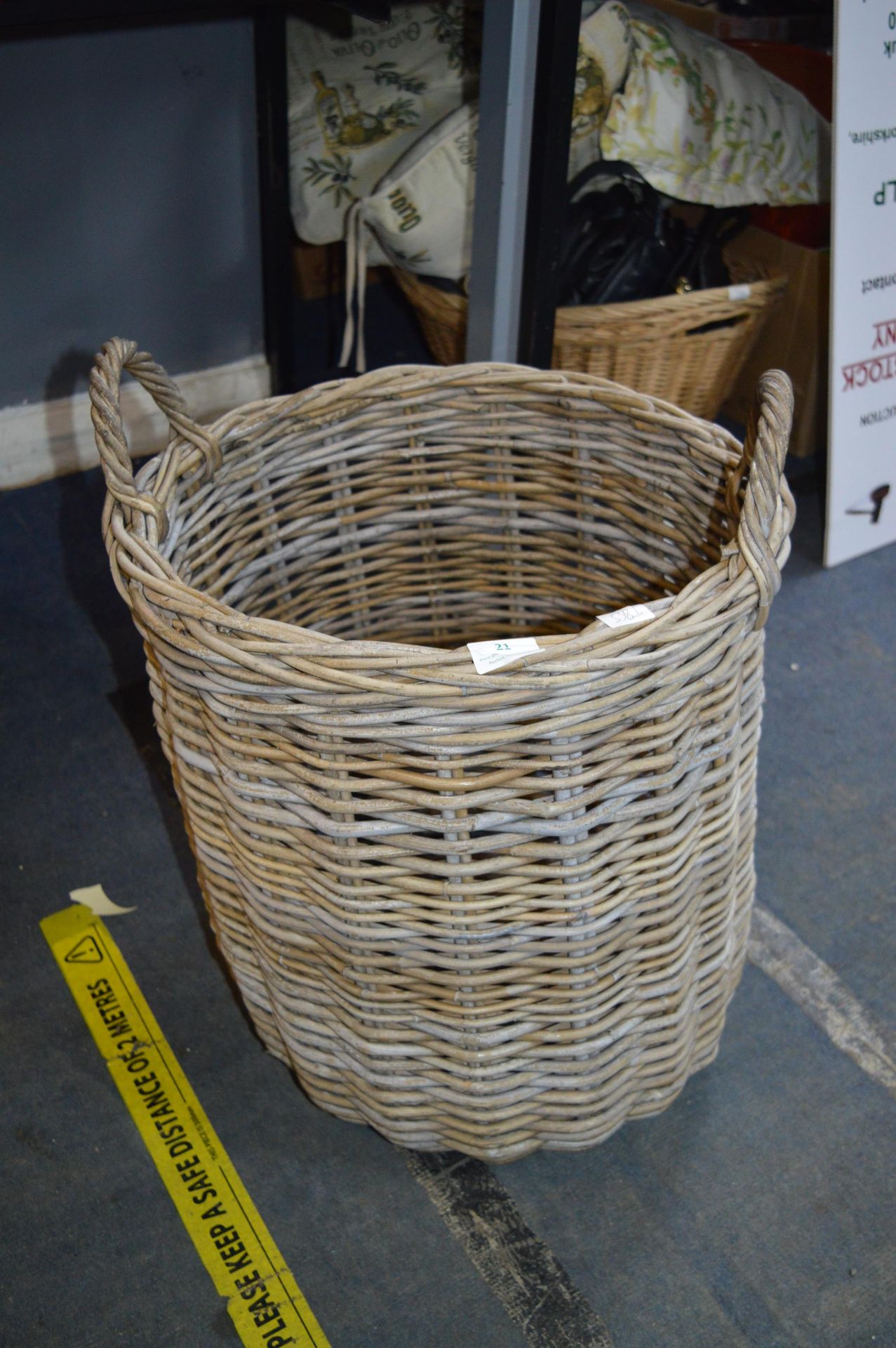 Willow Log Basket