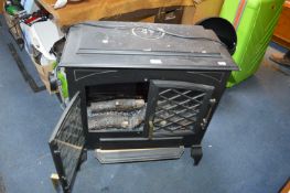 Log Effect Stove