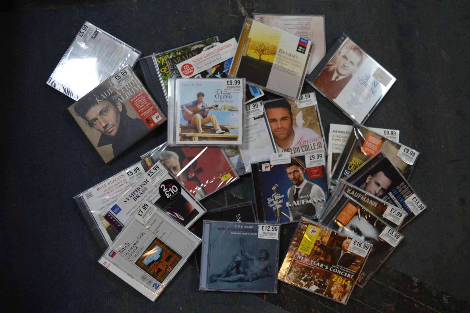 23 Classical CDs (most sealed and new)