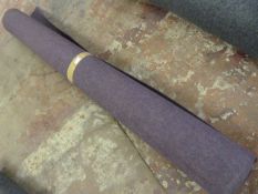 2m Roll of Purple Carpet