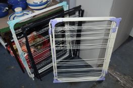 Three Folding Clothes Drying Racks