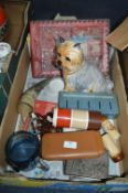 Assorted Collectibles; Ornaments, Money Boxes, etc