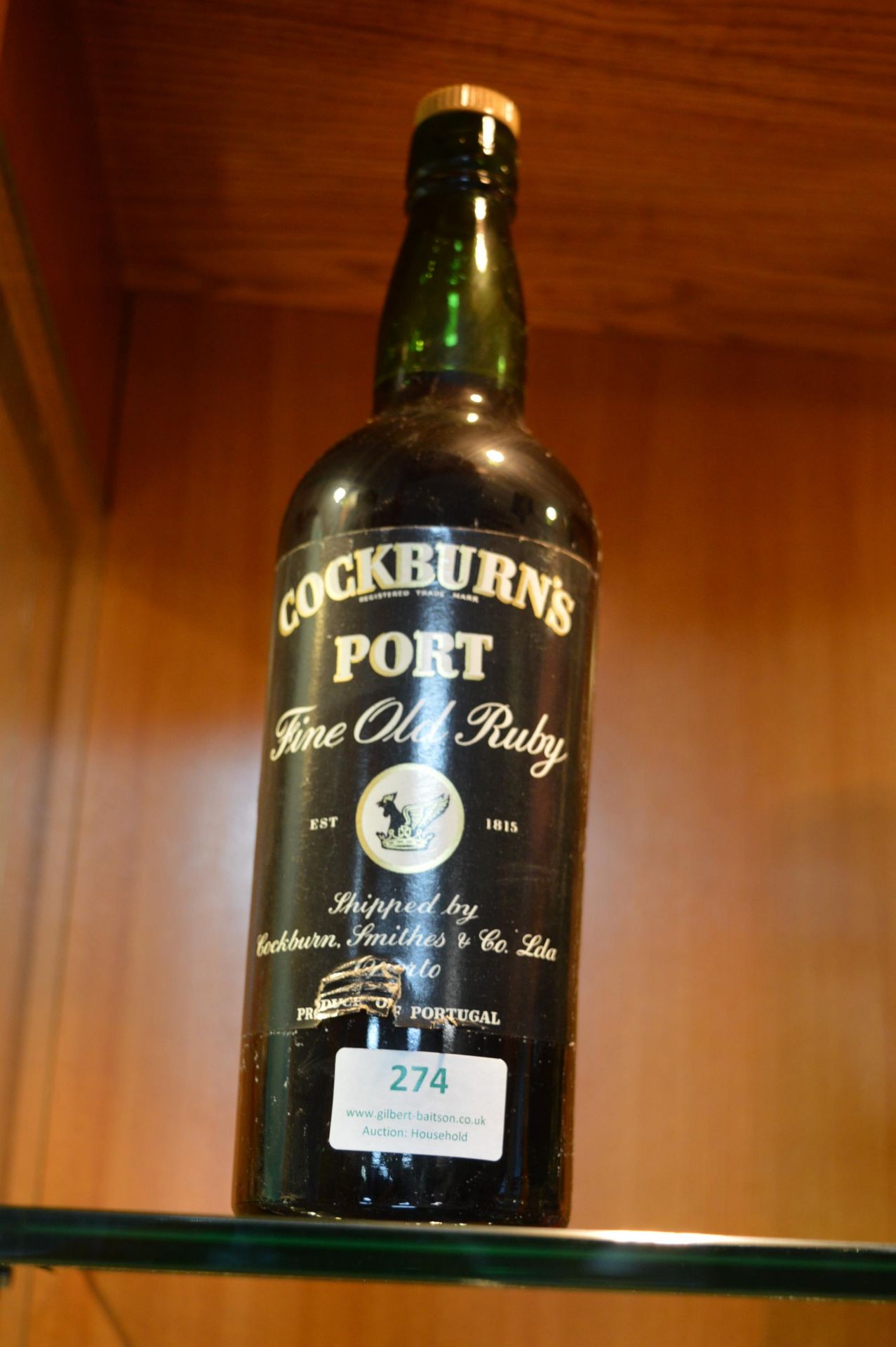 Vintage Cockburn's Ruby Port